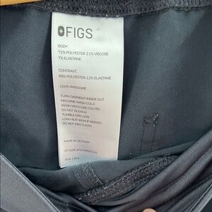 Figs Charcoal Scrub Pants